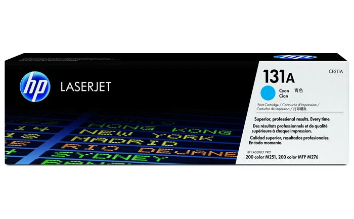 Genuine New Sealed HP CF211A 131A Cyan toner print cartridge