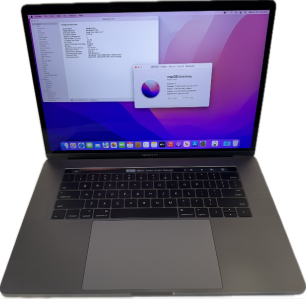Apple MacBook Pro A1990 | 15.4" Retina | i9 2.3Ghz | 16GB Ram | 500GB SSD | GB
