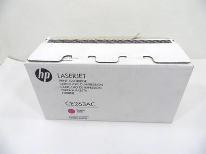 Genuine New Sealed HP CE263AC Magenta toner print cartridge