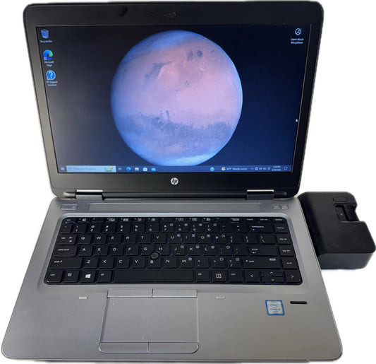 HP Probook 640 G2 14” Laptop i3-6100U 2.3GHz 8GB RAM 500GB HDD Windows 10 Pro GB
