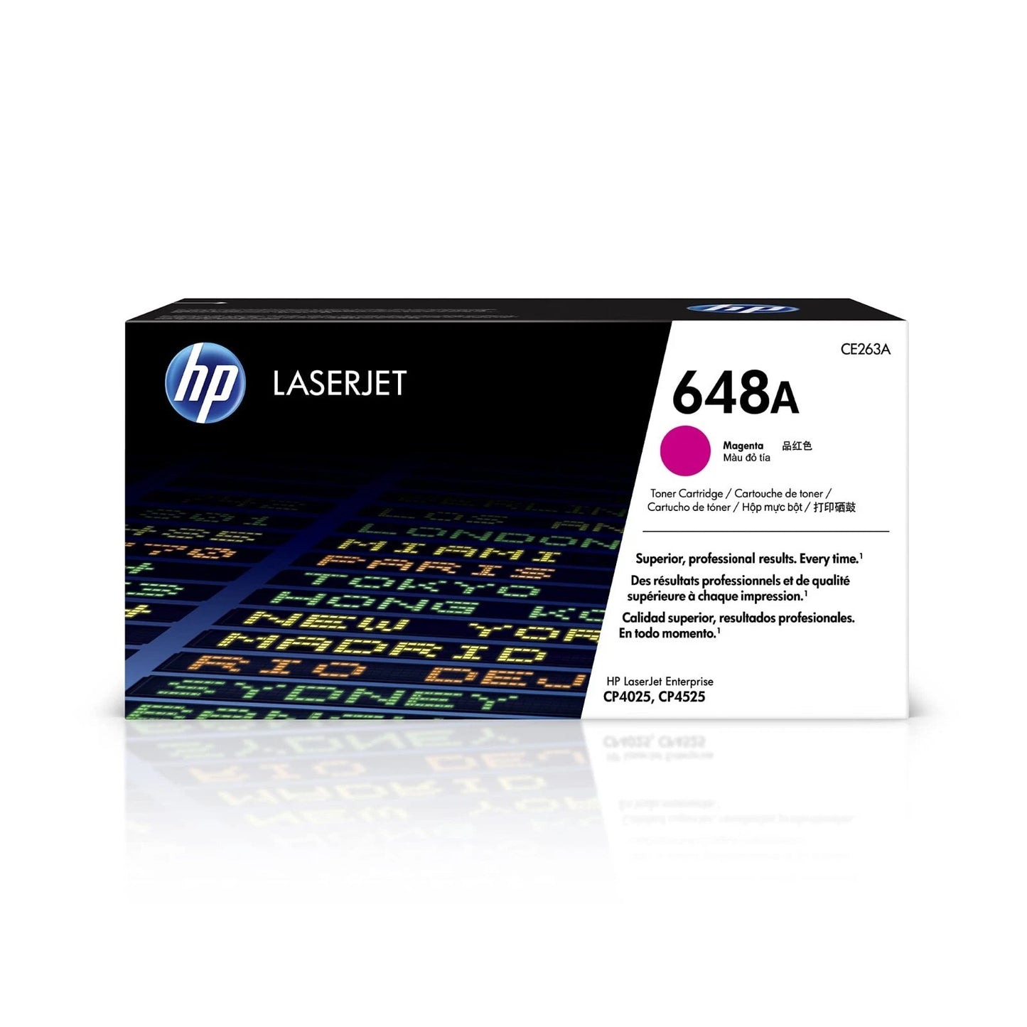 HP New Genuine 648A Magenta Toner cartridge CE263AC GB
