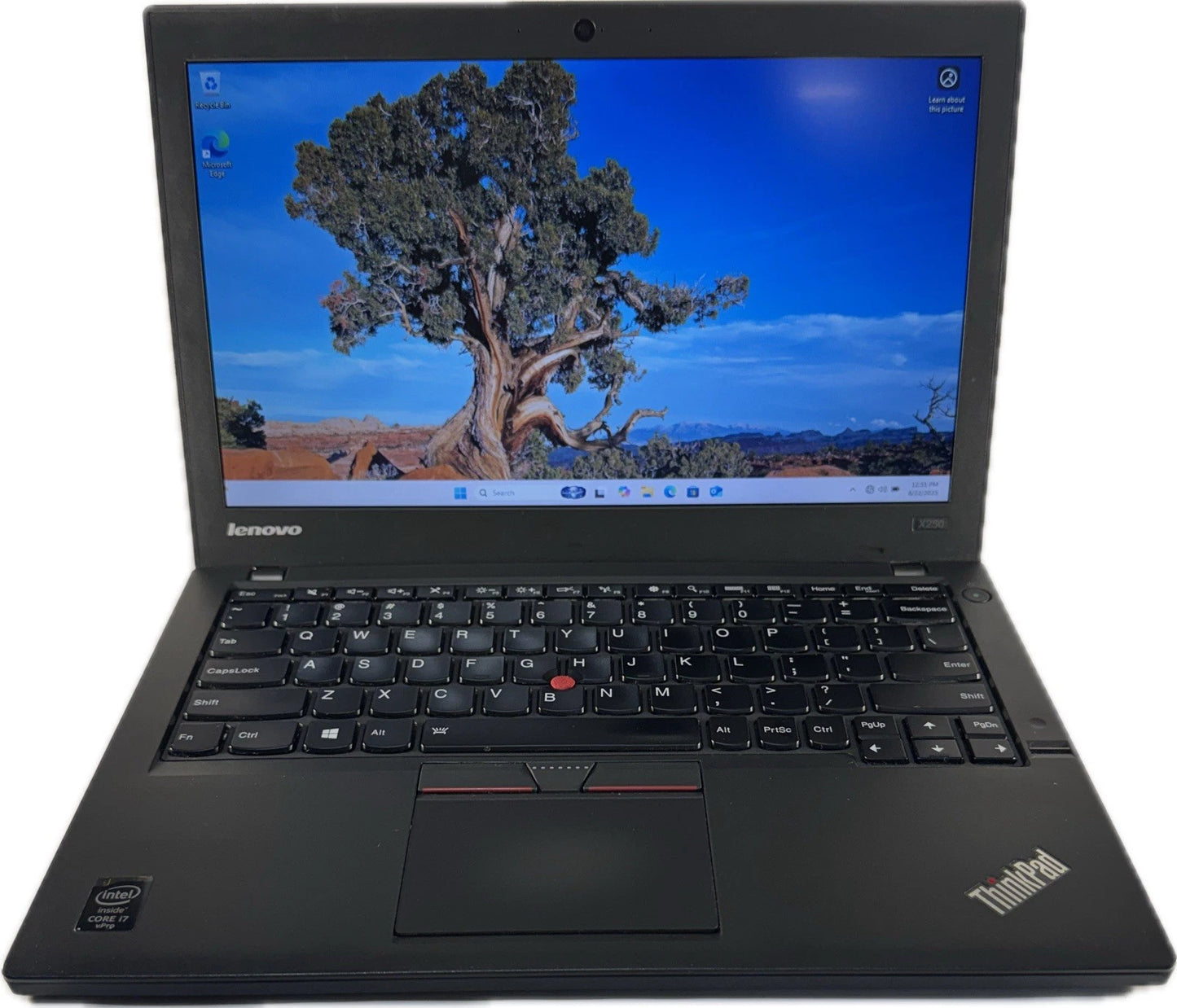 Lenovo Thinkpad X250 12.5" LCD | i7 5600u 2.6GHz | 16GB | 240GB SSD | Win 11 GB