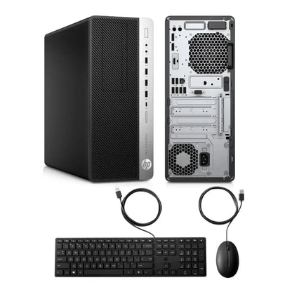 HP EliteDesk 800 G4 Tower | I7-8700 3.2GHz | 16GB RAM | 512GB M.2 SSD | Win 11